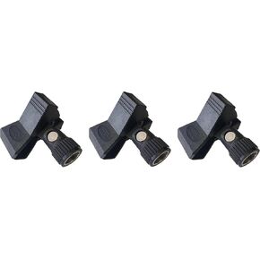 Audio2000'S AMC4170 3-Pack Universal Microphone Clips Holders for Wired or Wireless Handheld Microphones in Kuwait