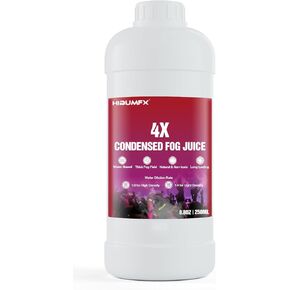 Fog Juice - Condensed Water Mixable Fog Machine Fluid Smoke Solution for Water Based Fog Machine - Great for DJ Party and Outdoor Venues (250ML) in Kuwait