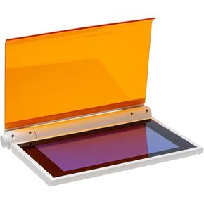 470nm Blue Light LED Transilluminator, Blue Light Gel Cutter for DNA, Protein Gels, with Angle Adjustable Amber Filter, Gel Electrophoresis Visualization, Light Intensity Adjustable in Kuwait