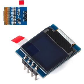 0.66" OLED Display Module, 64x48 LCD Screen, White & Blue, IIC/I2C/SPI Interface, SSD1306 Driver, Perfect for Arduino AVR STM32 Projects in Kuwait