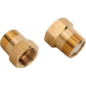 2 قطعة صمام فحص نحاسي ذو اتجاه واحد عدم إرجاع 3/4 "أنثى إلى 3/4" صمام فحص مانع التدفق الخلفي للذكر in Kuwait