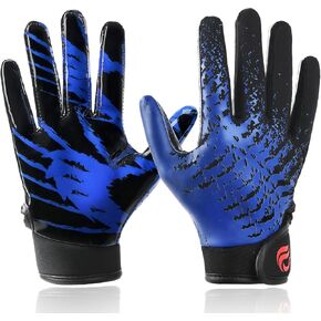 Kids Football Gloves Youth Sticky Receiver Gloves for Boys and Girls in Kuwait