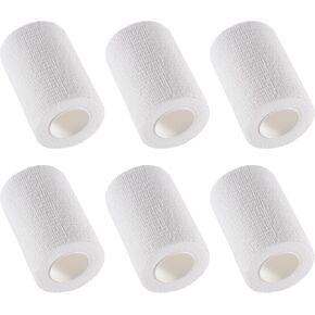 IndigoCase 6 لفات ضمادة لاصقة ذاتية اللصق مقاس 3 بوصة، شريط رياضي مرن باللون الأرجواني، غلاف بيطري، شريط معصم، ضمادة كبيرة للخيول، المفاصل، الركبة، الحيوانات الأليفة in Kuwait