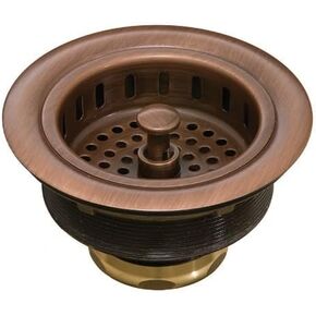 Thompson Traders - 3.5" Basket Strainer for Kitchen/Bar/Prep Sinks, Finish: Rose Gold in Saudi Arabia