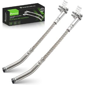 قطعتان من أداة خدش الجليد على الجليد مع مخلب متوافقة مع Polaris Arctic Cat Ski-Doo العكسي وغير العكسي مجهزة بارتفاعات المسار 2-1/2 بوصة in Kuwait