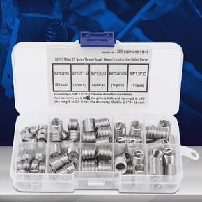 إدراج الخيط 80 من Kikumi - M8 X 1.25 إدراج لولبي من الفولاذ المقاوم للصدأ in Kuwait