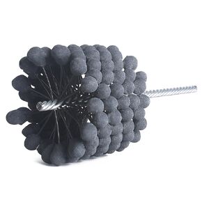 Garhgi 4.33" (110mm) Cylinder Hone Tool with 240 Grit Silicon Carbide Abrasive Nylon Ball Brush, for Carbon Burrs Glaze Residues Removal from Large Engine Brake Cylinders for 4-1/4" to 4.33" Bores in Saudi Arabia