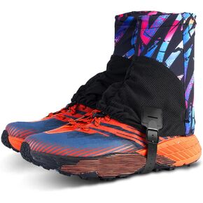 Hiking Gaiters, Trail Gaiters, Running Gaiters, Ankle Gaiters, Outdoor Gaiters for Men Women, Fit Shoe US 5-9 (Purple) in Kuwait