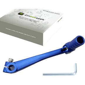 Gear Shifter 119mm 155mm Folding Shift Lever for Motorcycle Dirt Bike Apollino Baja Cfmoto Coolster Kazuma Lifan Polaris Roketa Redcat Textron Taotao (QS-Silvery, 119) in Saudi Arabia