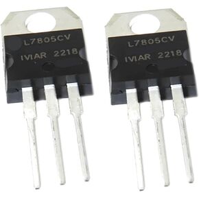 Voltage Regulator TO-220 L7805CV L7805 7805 L7812 L7812CV 10Pcs in Kuwait
