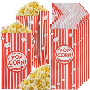 600 Pcs Popcorn Bags Individual Servings Small 1 oz Pop Corn Bags Bulk, Popcorn Machine Supplies for Party, Movie Nights, Concessions in Kuwait
