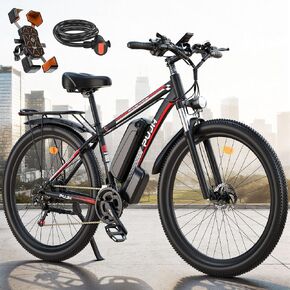 2000w Electric Bike for Adults PU1,Max 34 MPH Speed Up to 80 Miles Range,29" Tire with 48V 17.5Ah Removable Battery,Fast CityCommuter Electric Bicycles for Mountain RoadSand Snow for Men Women in Saudi Arabia