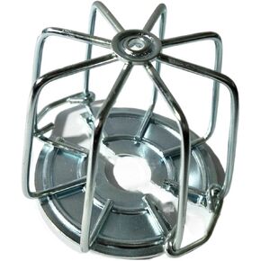 قطعة واحدة من واقي رأس رشاش الحريق عالي التحمل - قفص عالمي 1/2 بوصة و3/4 بوصة NPT مطلي بالكروم - يناسب معظم الرشاشات in Kuwait