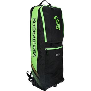 Kookaburra wd5000 Wheelie Duffle Cricket Bag - Black/Neon Green in Kuwait