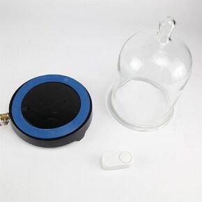 Exhaust Tray with Vacuum Cover Vacuum Acoustic Instrument Exhaust Plate Vacuum Can with Vacuum Cover Physicsvacuum Physics Equipment Acoustic Experiment Middle School in Kuwait