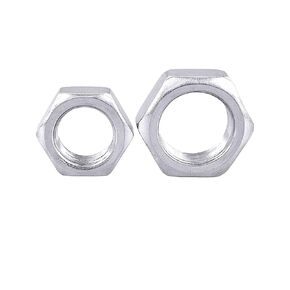 304/316 Stainless Steel Hexagonal Thin Flat Nut Fine/Reverse Tooth/fine Tooth Locking M2-M60 Precision Anti Loosening Fastener(FT-39 * 2(2PC)) in Kuwait