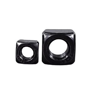 304 Stainless Steel Square Nut Inverted Edge Right Angle Square Nut M3 M4 M5 M6 M12 Anti Rotation Special Industrial Furniture Equipment Fastener(Silver,M3(50pc)) in Kuwait