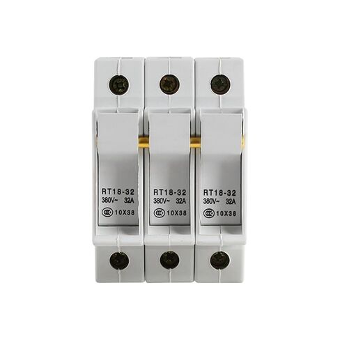 قاعدة فيوز ذات غطاء أسطواني؛ قاعدة RT18-32 3P (أبيض) in Kuwait