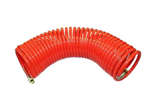 ATP Nylon Spiral Hose, Red, 1/2" ID, 50 feet Total Length/44 feet Working Length, 1/2" NPT Male in Saudi Arabia