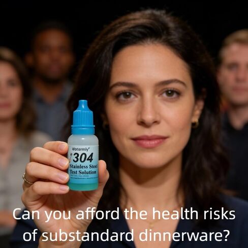 304 Stainless Steel Test Solution – Instant Identification Reagent for Food-Grade vs. Industrial-Grade Steel – Rapid 2-Minute Colorimetric Test for Cookware, Cutlery, and Industrial Use in Kuwait