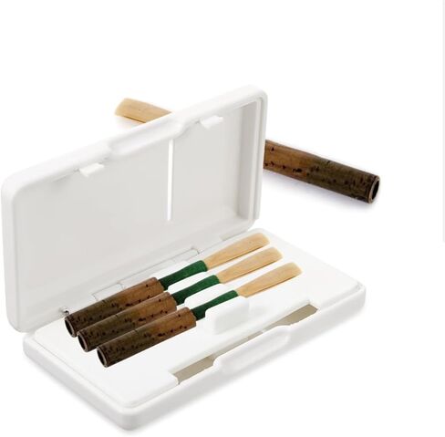 Garneck Oboe Reed Container Holder 6-slot Reed Box for Oboe Stable Plastic Case in Saudi Arabia