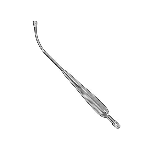 Andrews-Pynchon Suction Tube, 9.5" Angled Curve, Narrow Handle, Stainless Steel, Premium in Saudi Arabia