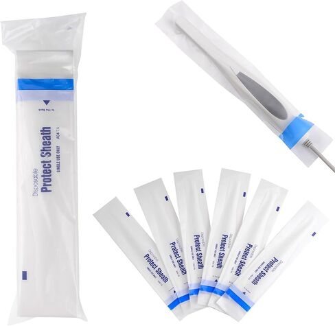 REEHUT 500 Pieces Disposable Protective Sleeve Sheath Cover for 5.0 Mega Pixels 6 LED USB Camera A04-7A in Kuwait