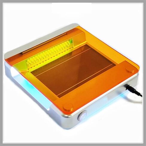 Blue Light transilluminator for Gel electrophoresis Observation, wavelength 470nm, Maximum Gel Size 160 * 100mm, LED Light in Saudi Arabia