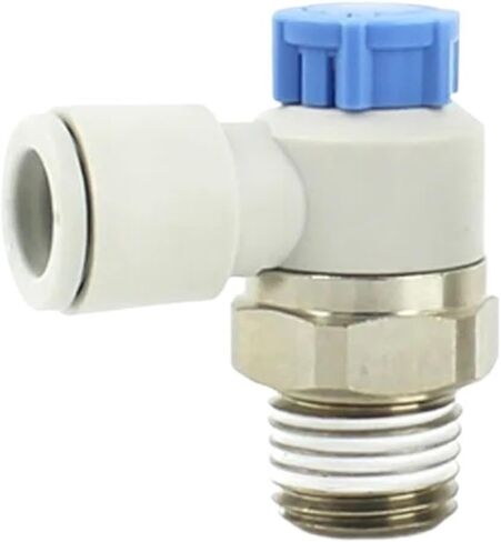 10 قطعة/الوحدة AS1211F AS2211F 3201F سرعة تحكم مع لمسة واحدة تركيب متر-في صمام خنق هوائي (AS1211F-M5-06A) in Kuwait