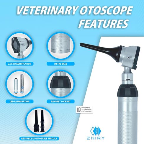 Veterinary Otoscope and Ophthalmoscope Diagnostic Set – Essential Medical Examination Kit" in Kuwait
