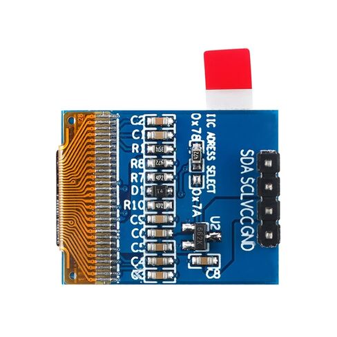 0.66" OLED Display Module, 64x48 LCD Screen, White & Blue, IIC/I2C/SPI Interface, SSD1306 Driver, Perfect for Arduino AVR STM32 Projects in Saudi Arabia
