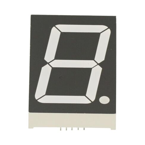 5 قطعة 1.8 بوصة LED عرض 7 قطعة 1 بت أرقام أنبوب الأحمر الكاثود المشترك الرقمي 1.8 بوصة led 7 قطعة in Saudi Arabia