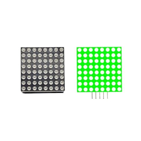 MAX7219 8x8 Dot Matrix LED Display Module 5V MCU Control LED Dot Matrix for Arduino Raspberry Pi (Blue, 4 Pack) in Kuwait