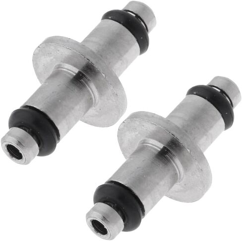 misppro 2pcs Scuba Diving High Pressure HP Swivel Spool W/O- for SPG Gauges 9mm 0.35inch Outer Diameter 18mm 0.71inch Length in Saudi Arabia