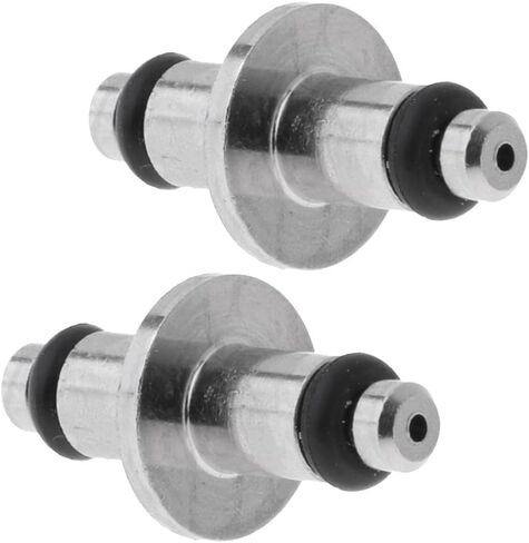 misppro 2pcs Scuba Diving High Pressure HP Swivel Spool W/O- for SPG Gauges 9mm 0.35inch Outer Diameter 18mm 0.71inch Length in Saudi Arabia
