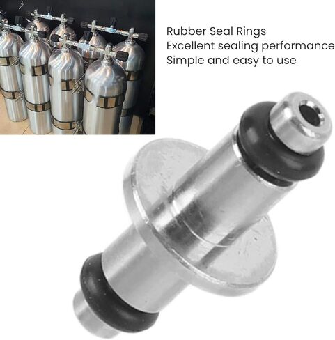 Scuba Diving High Pressure HPS Swivel Spool with O Ring, Scuba Diving High Pressure Hose Double Ended Spool Swivel Pin Gauges for Gauges Computer in Saudi Arabia