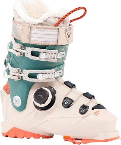 Rossignol، Alltrack 80 BOA GW Ski Club - 2026 - للنساء، بيج/تيل، 26.0 in Saudi Arabia
