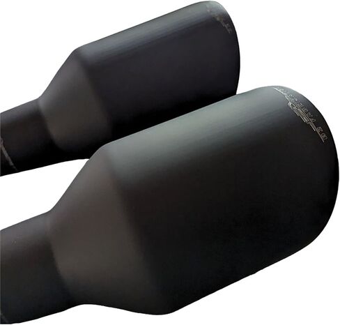 2008-2024 Ram 1500 Direct-fit Stainless steel 5" exhaust tips, Black or Polished (Black Powdercoat, 4th Gen Older Body Style) in Saudi Arabia