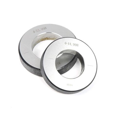 Thread Ring Gauge Φ1mm-60mm Metric Smooth Ring Gauge Table Double Line Measuring(5mm) in Saudi Arabia