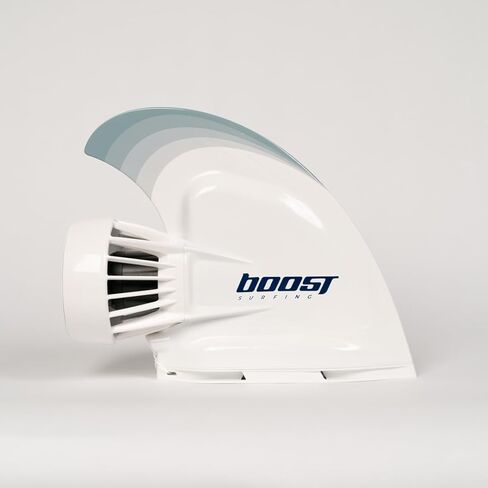 Boost Surfing Fin Plus - محرك كهربائي لألواح ركوب الأمواج، وSUPs، وقوارب الكاياك. زعانف كهربائية خفيفة الوزن وصغيرة الحجم ومقاومة للصدمات مع جهاز تحكم عن بعد. (تعزيز الزعانف بلس) in Kuwait