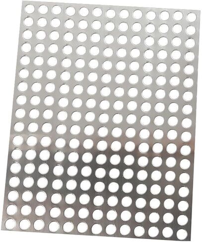 Durable Stainless Steel Mesh Sheet - Perforated Metal for Decorative Screening & Industrial Applications, Rust-Resistant, Versatile Design, Easy Installation in Kuwait