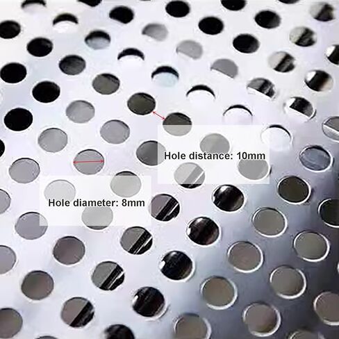 Durable Stainless Steel Mesh Sheet - Perforated Metal for Decorative Screening & Industrial Applications, Rust-Resistant, Versatile Design, Easy Installation in Saudi Arabia