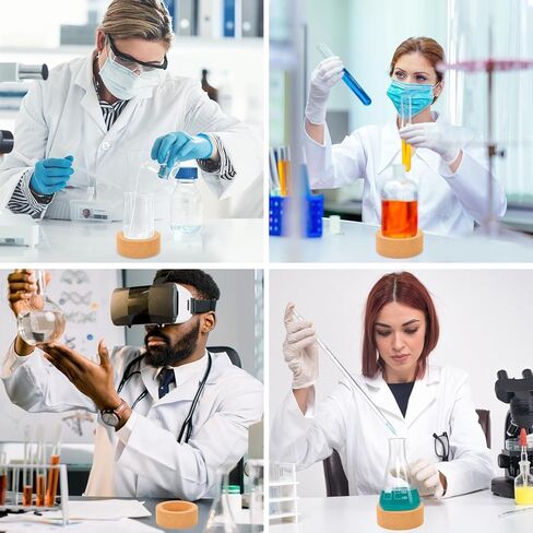 2pcs Cork round Bottom Flask Stand 80mm Laboratory Flask Support Holder Pad for Experimental Glassware Base Holder in Saudi Arabia
