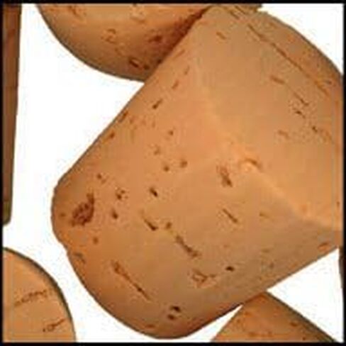 WidgetCo Size 18 Cork Stoppers, Standard Grade, Regular Length, Tapered Corks (Qty 5,000) in Saudi Arabia