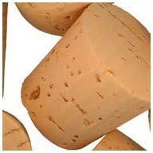WidgetCo Size 18 Cork Stoppers, Standard Grade, Regular Length, Tapered Corks (Qty 5,000) in Saudi Arabia