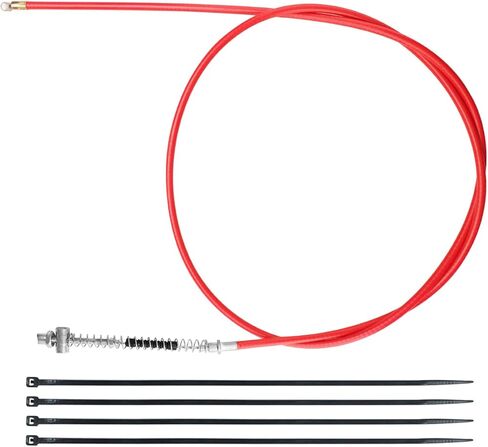 68'' Mini Bike Drum Brake Cable for Baja Warrior Mb165 Mb200 Yerf-Dog Coleman CT200U BT200X CT200u-ex Massimo MB200 Hensim Motorsports Predator 212cc Engine Mini Bike Red in Kuwait