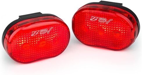 أضواء الدراجة BV للركوب الليلي LED ضوء الذيل للدراجة - ضوء الدراجة يعمل بالبطارية/قابل لإعادة الشحن - ضوء الدراجة الخلفي مقاوم للطقس - مرئي حتى 1500 قدم ضوء ذيل الدراجة LED ضوء الدراجة in Saudi Arabia