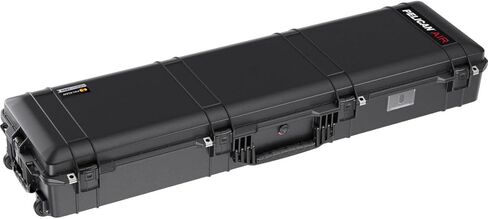 Pelican 1755AirWF Wheeled Hard Case with Foam Insert, Black in Saudi Arabia