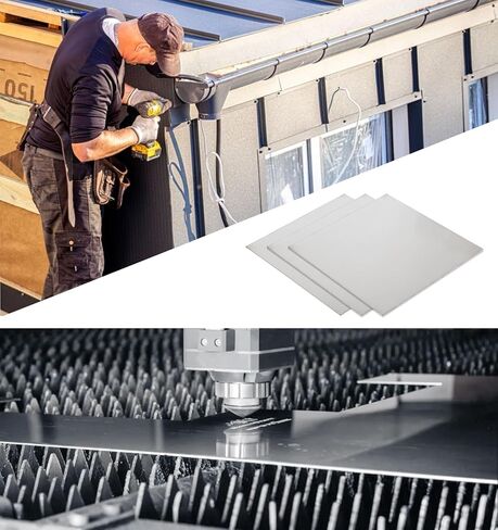 304 ورقة من الفولاذ المقاوم للصدأ - 6 بوصة × 6 بوصة × 0.04 بوصة، صفائح معدنية من الفولاذ المقاوم للصدأ، 3 قطع من صفائح الفولاذ المقاوم للصدأ in Kuwait