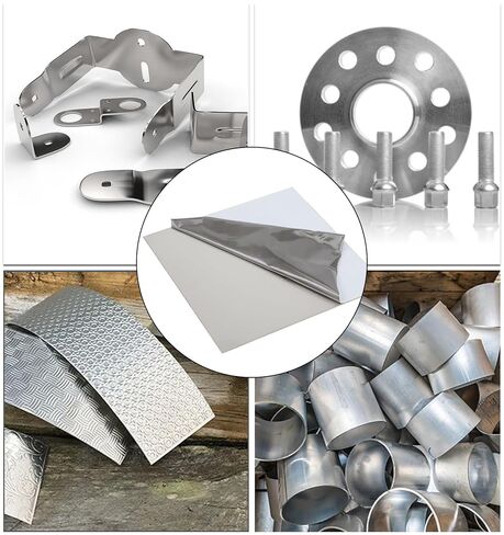 304 ورقة من الفولاذ المقاوم للصدأ - 6 بوصة × 6 بوصة × 0.04 بوصة، صفائح معدنية من الفولاذ المقاوم للصدأ، 3 قطع من صفائح الفولاذ المقاوم للصدأ in Kuwait